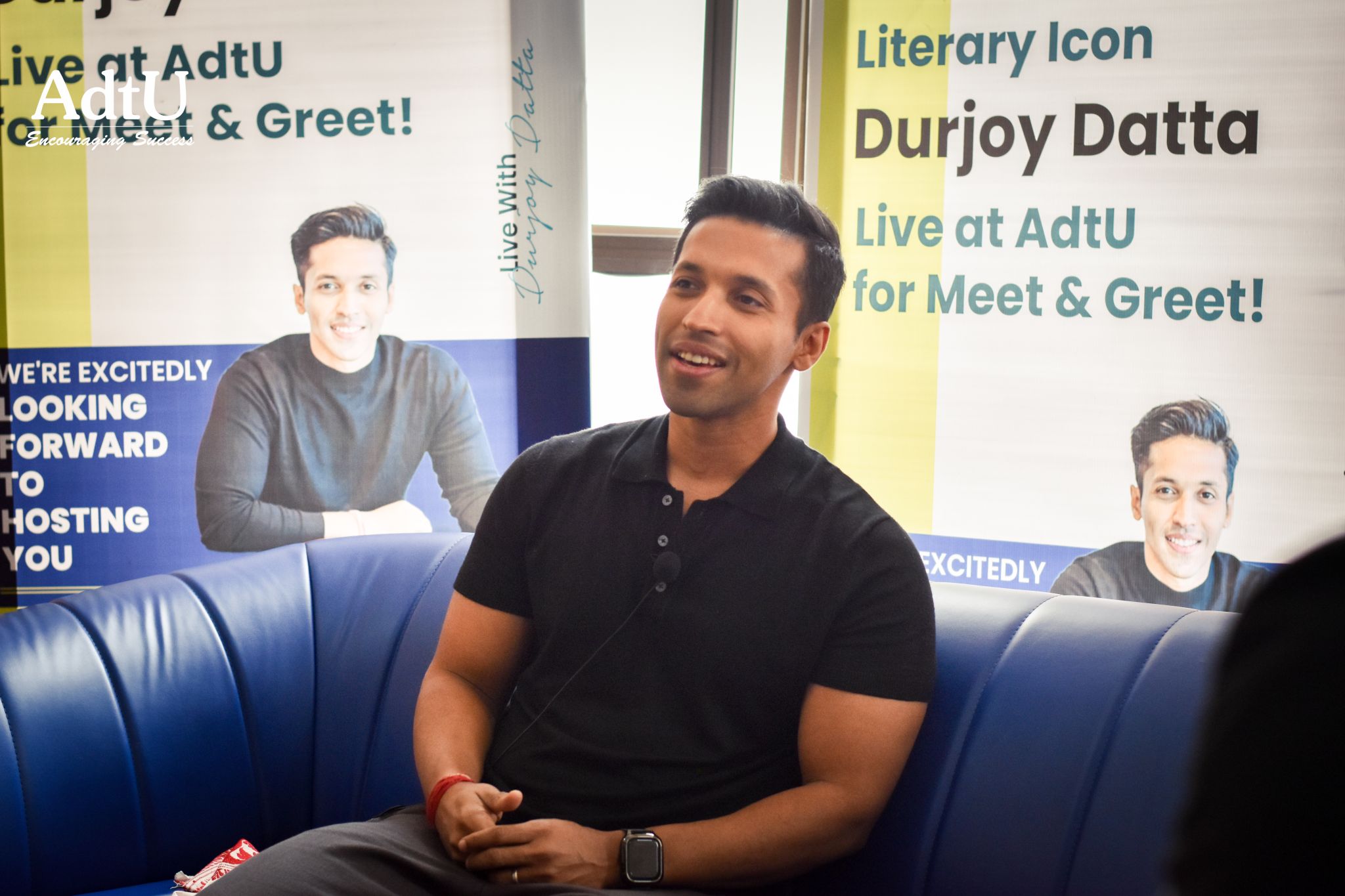 Literary luminary Durjoy Datta sprinkled insights ...
