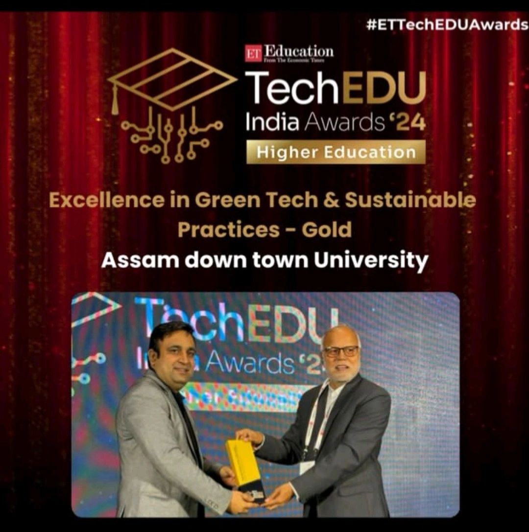 Thrilled to congratulate Assam down town Universit...