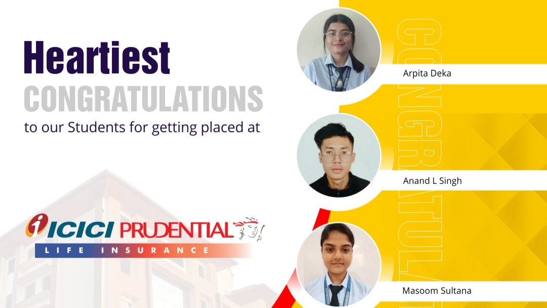AdtU students selected by ICICI Prudential, congra...
