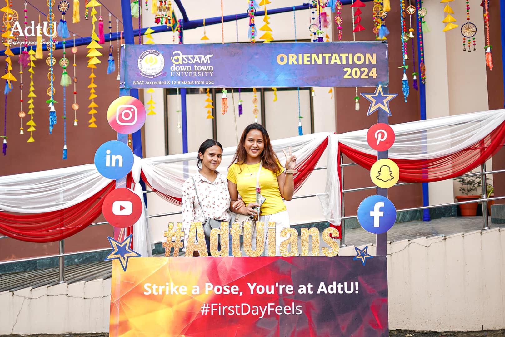 AdtU Orientation Day 1 Let the learning, laughter,...