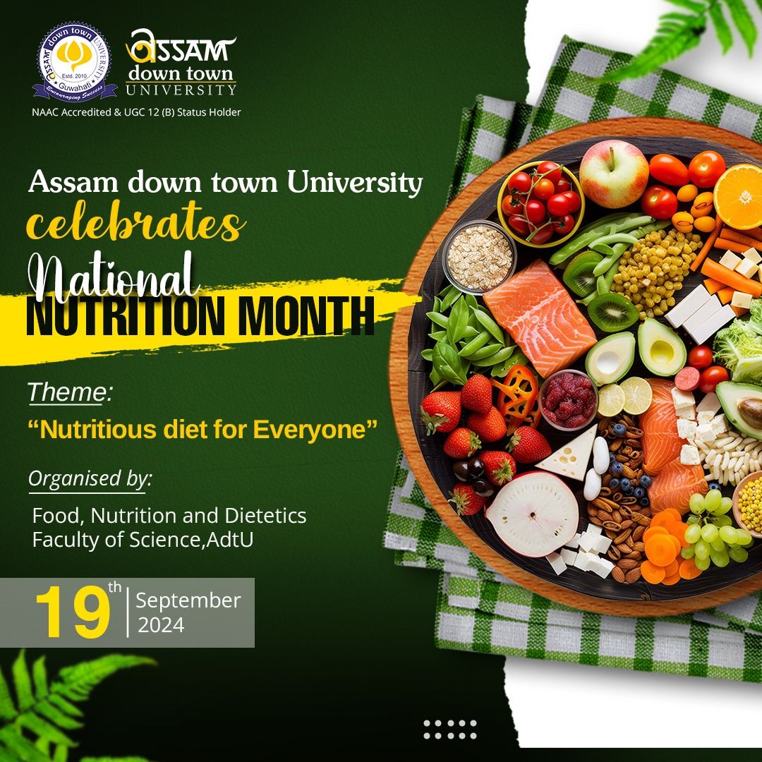 Join AdtU on 19th Sept to Celebrate National Nutri...