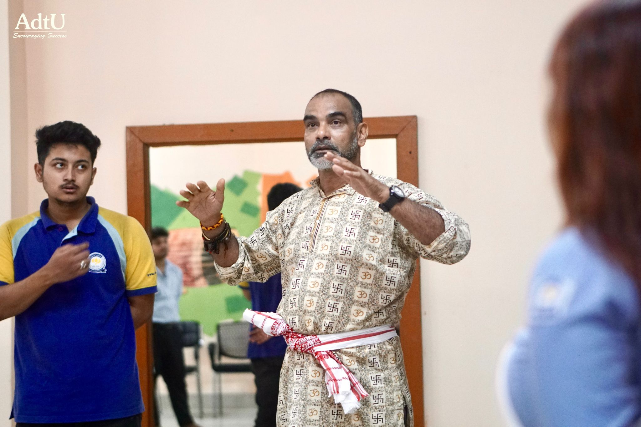 Students Explore Ojapali Dance and Bandana Singing...