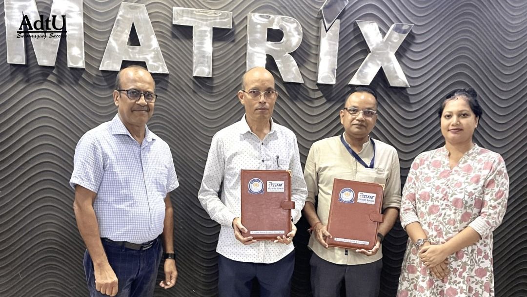 Assam down town University Partners with Matrix Di...