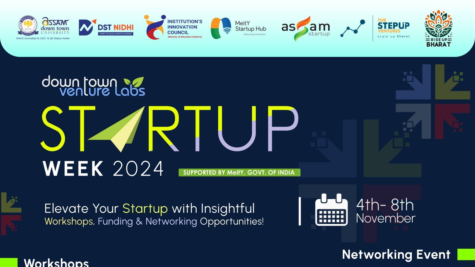 dtVL Startup Week to Boost NE India's Startup Ecos...