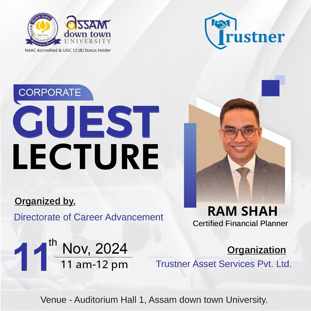 Corporate Guest Lecture by Mr. Ram Shah on Financi...