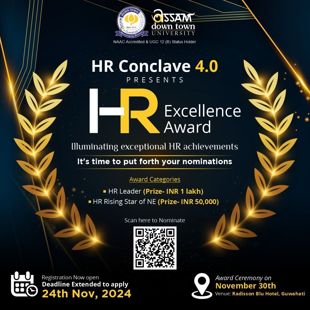 HR Conclave 4.0: Assam down town University announ...