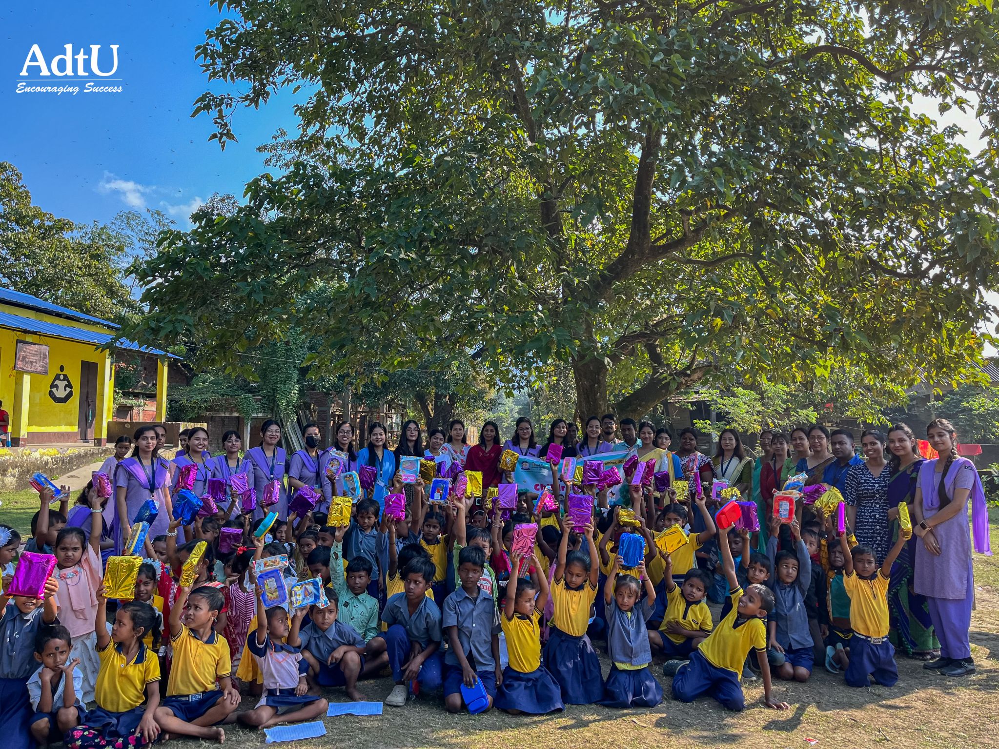 Children?s Day Celebrated at Rajabari and Tintukur...