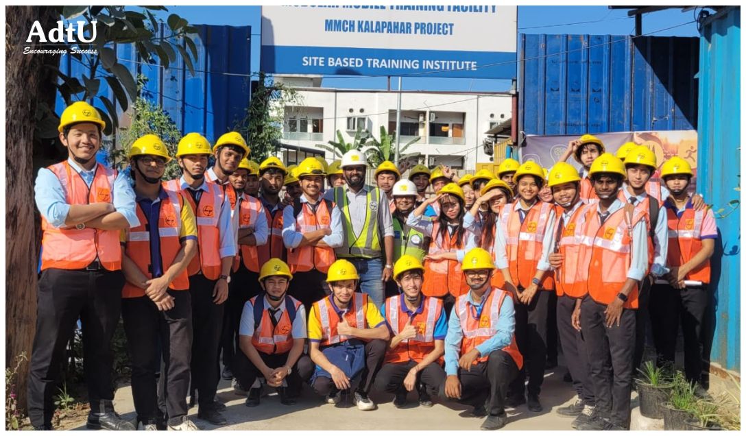 AdtU Students Visit Larsen & Toubro Projects for I...