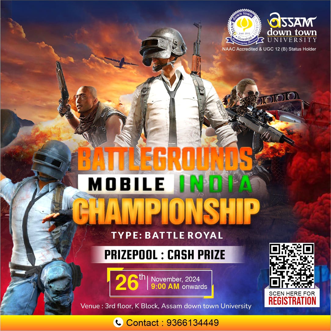 Join BGMI Championship at AdtU for Glory