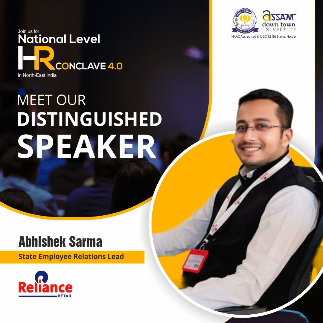 Abhishek Sarma, Reliance Retail ER Lead, to Speak ...