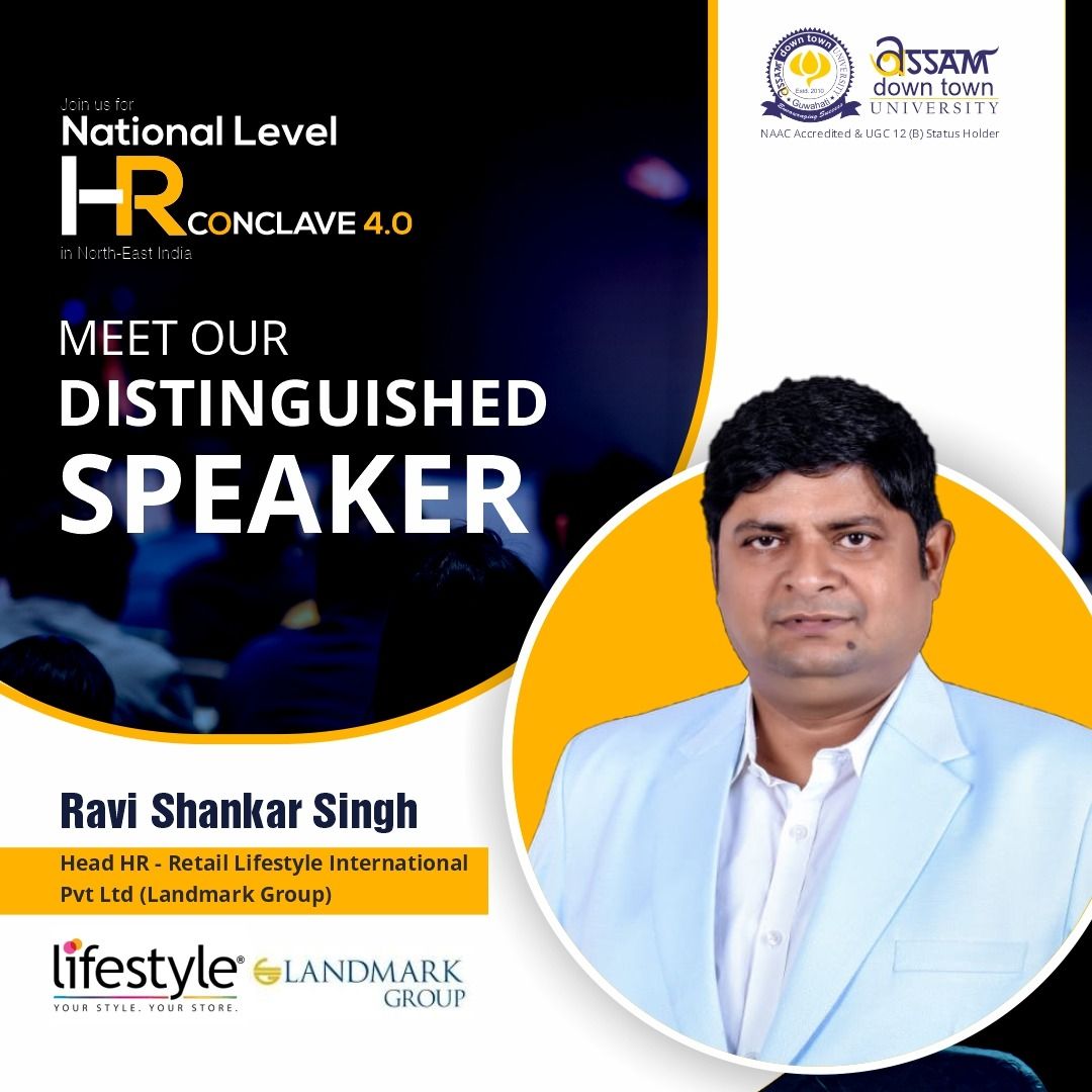 Ravi Shankar Singh to Share HR Insights at AdtU HR...