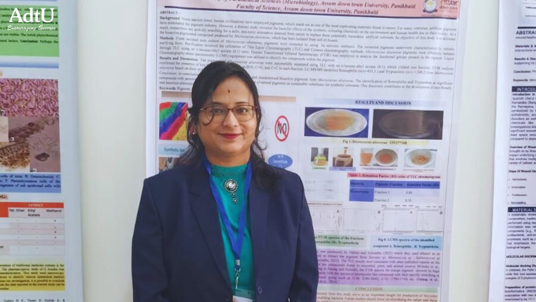 Ms. Moitrayee Devi Wins Best Poster Presentation A...