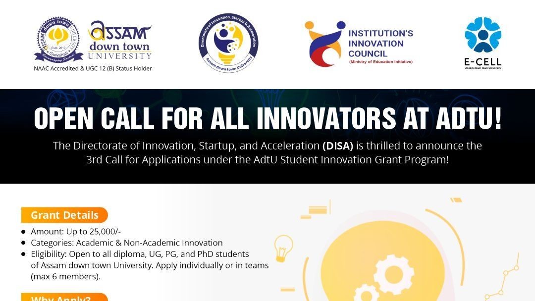 AdtU Launches 3rd Student Innovation Grant Program...