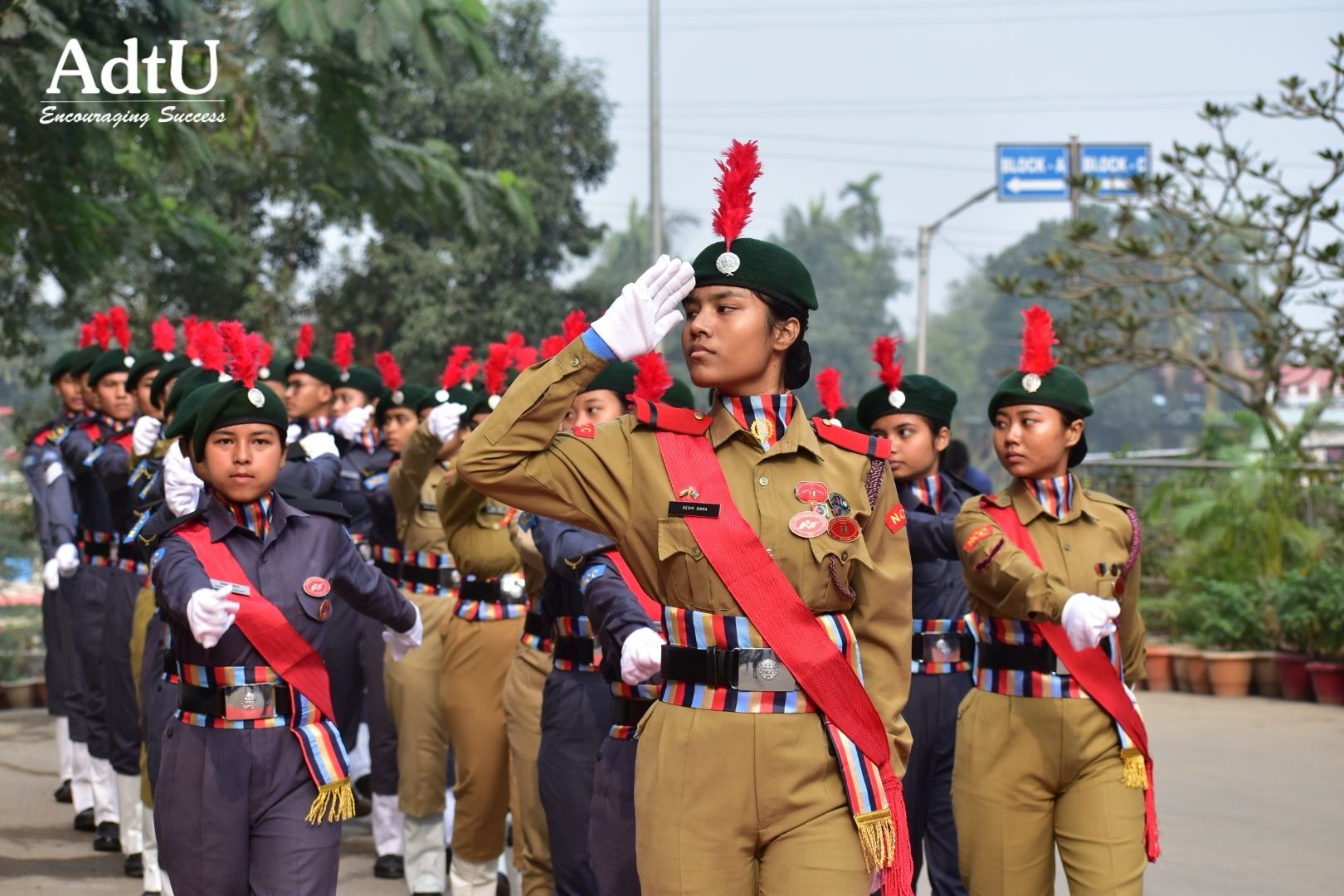 Assam down town University Celebrates 76th Republi...