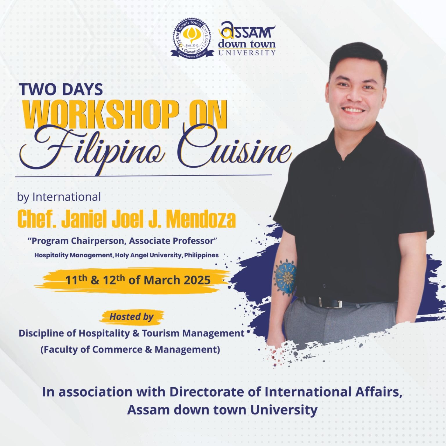 AdtU Hosts Exclusive Two-Day Workshop on Filipino ...