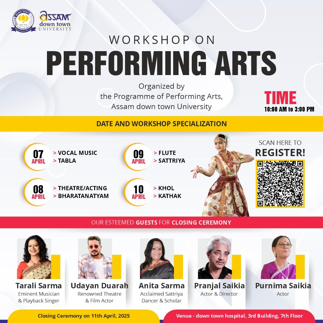 AdtU Hosts 5-Day Performing Arts Workshop from Apr...