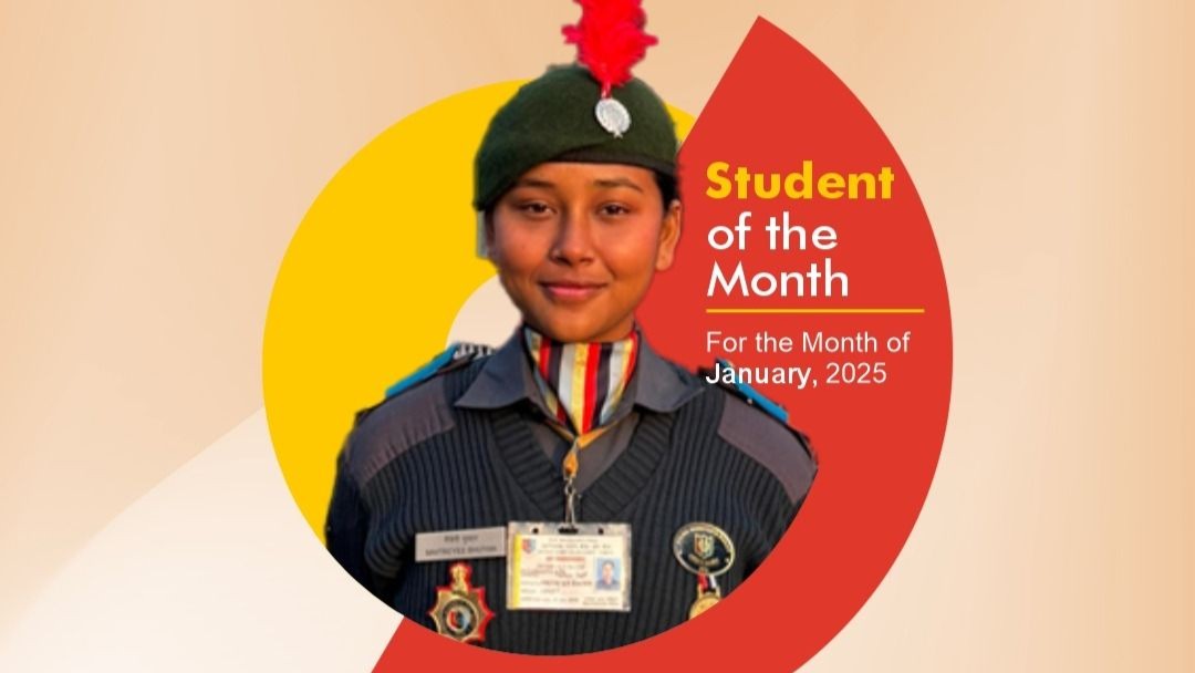 Maitreyee Bhuyan named Student of the Mo...