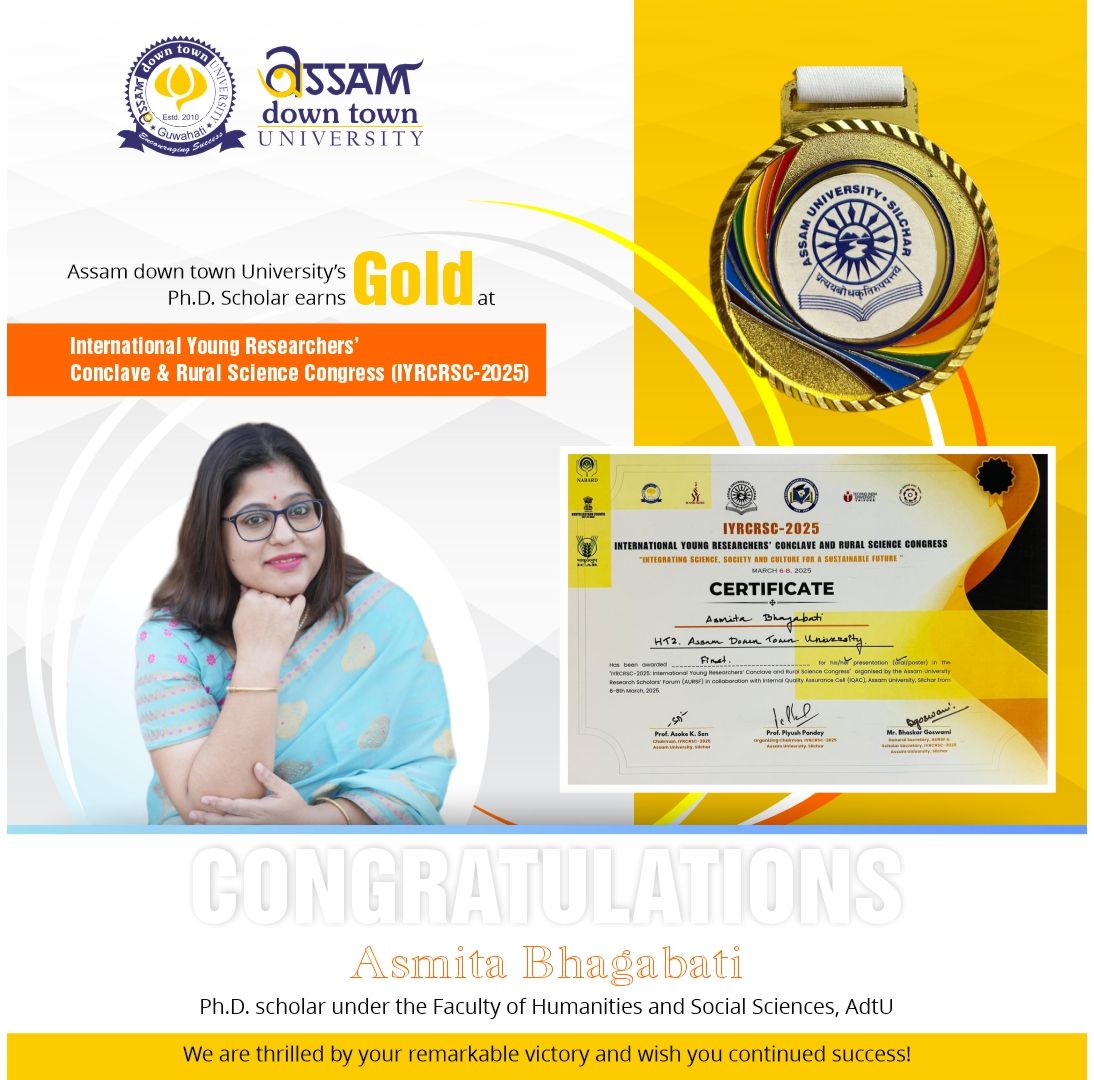 Asmita Bhagabati Wins Gold at IYRCRSC-2025 for Out...