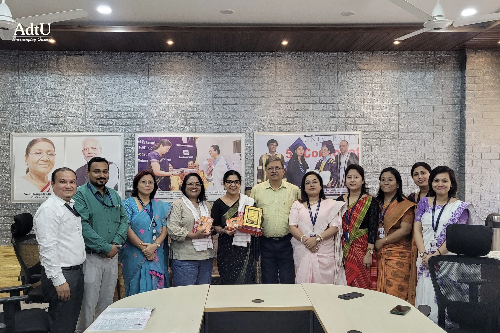 Assam down town University Welcomes Prof. Shiney F...