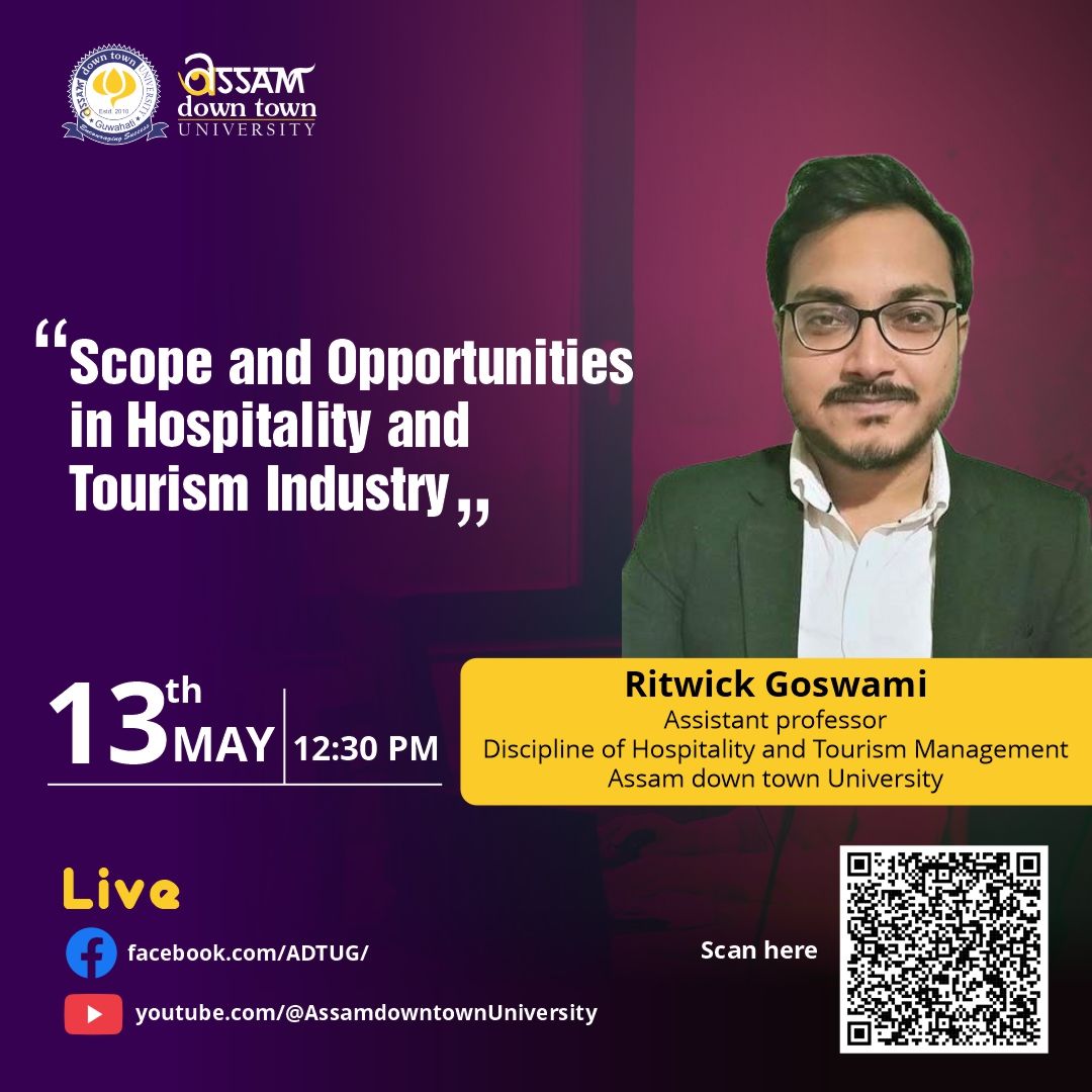 AdtU Hosts Live Session on “Scope and Opportunit...
