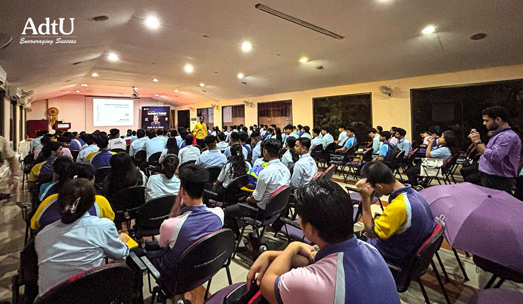 AdtU Hosts Expert Talk by IIT Guwahati Prof. U. K....