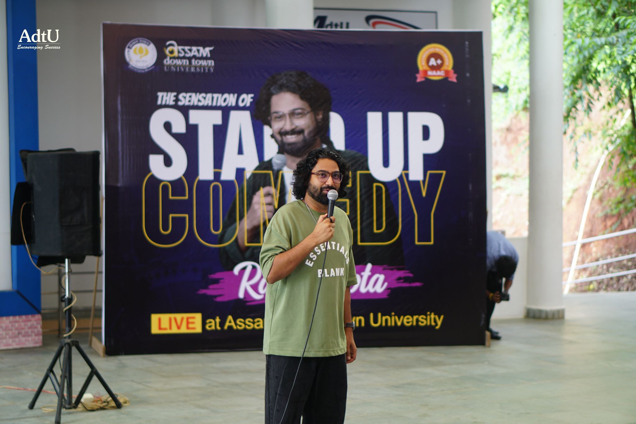 Ravi Gupta Sets Assam down town University Abuzz w...