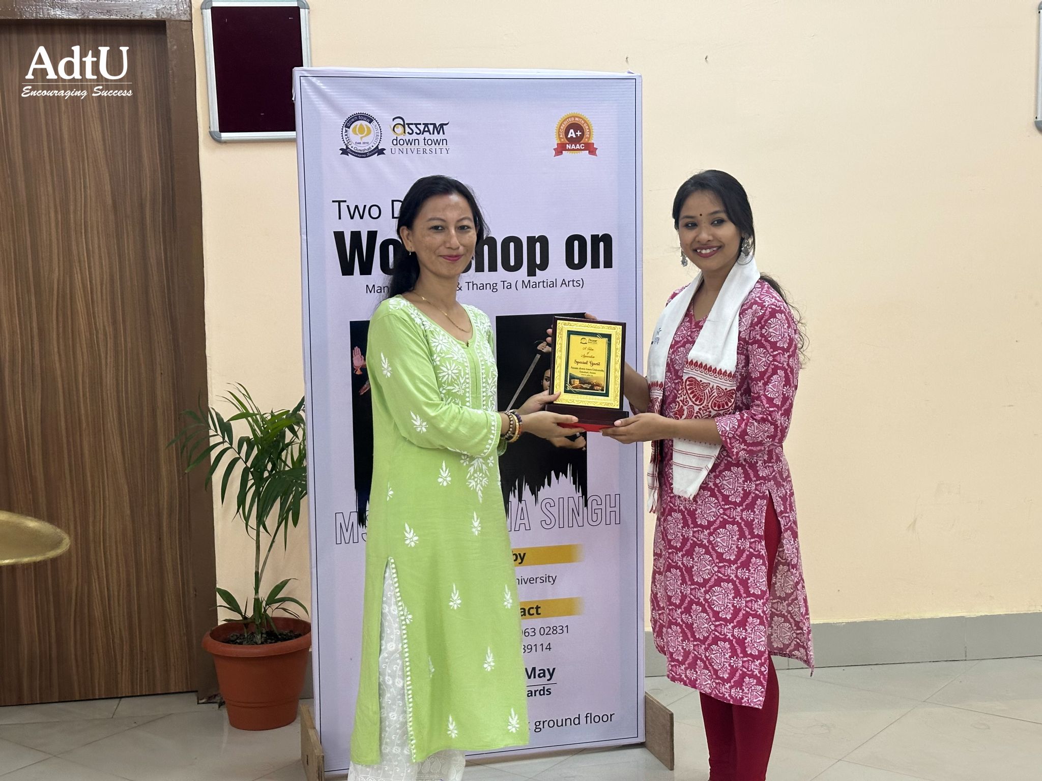 AdtU Hosts Two-Day Workshop on Manipuri Dance and ...