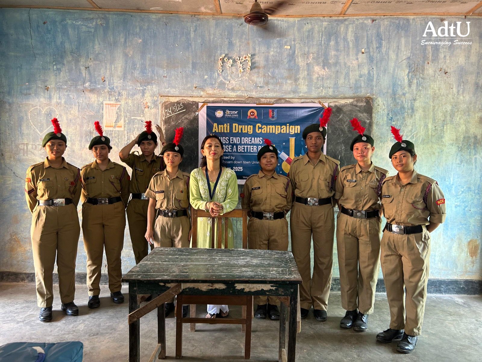 AdtU Conducts Anti-Drug Awareness Campaign and Hea...