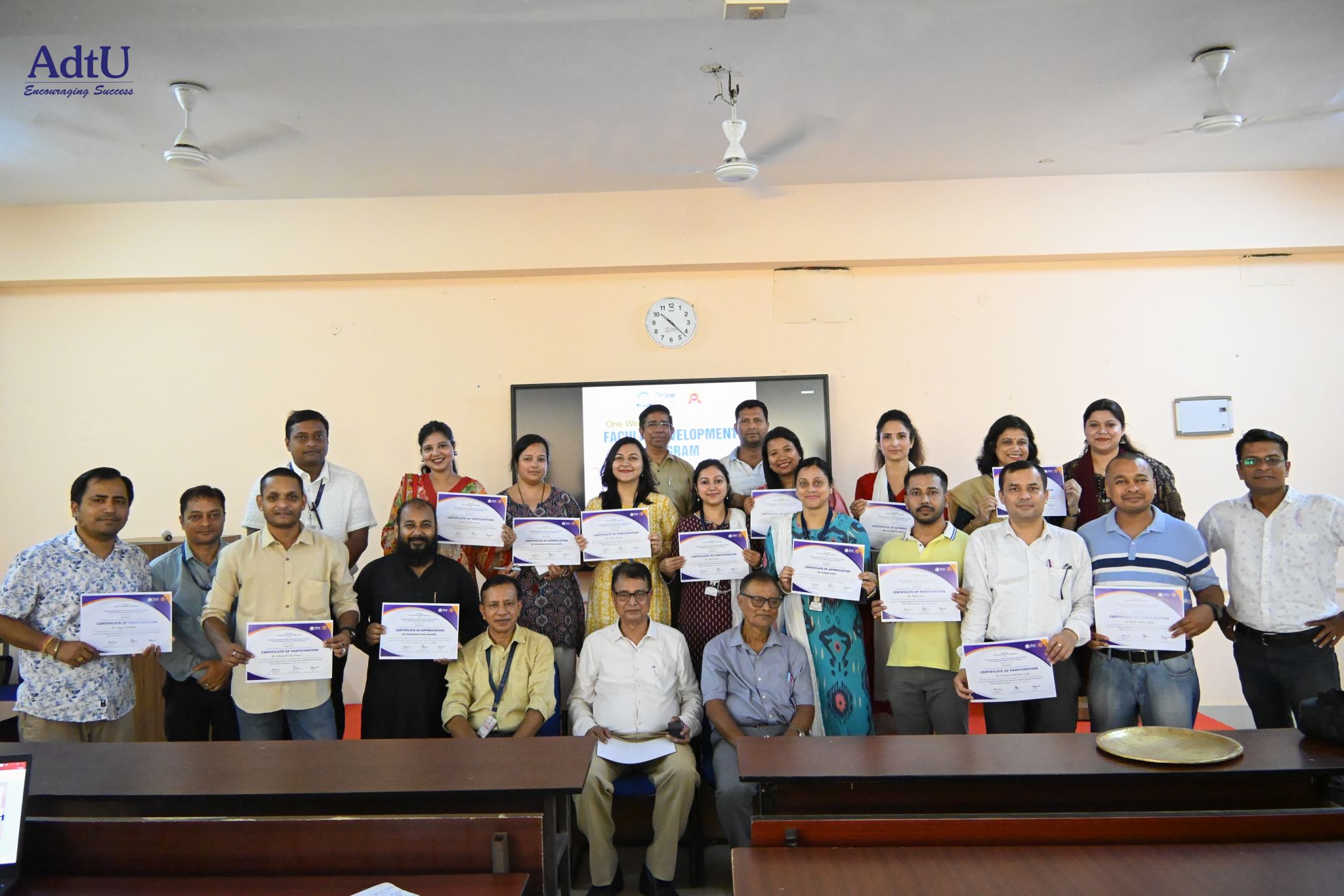 Successful completion of week-long Faculty Develop...