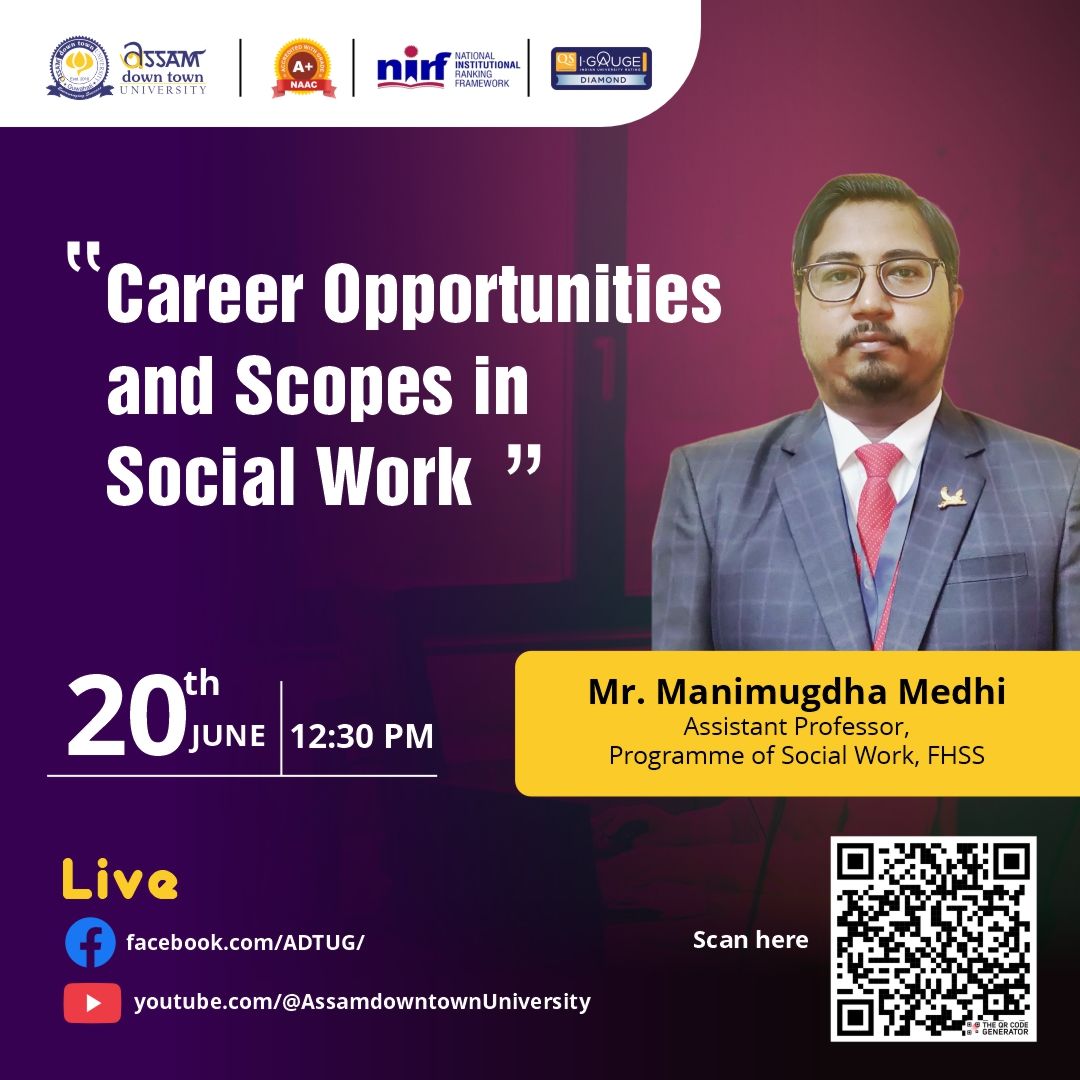 Live session on “Career Opportunities and Scopes...