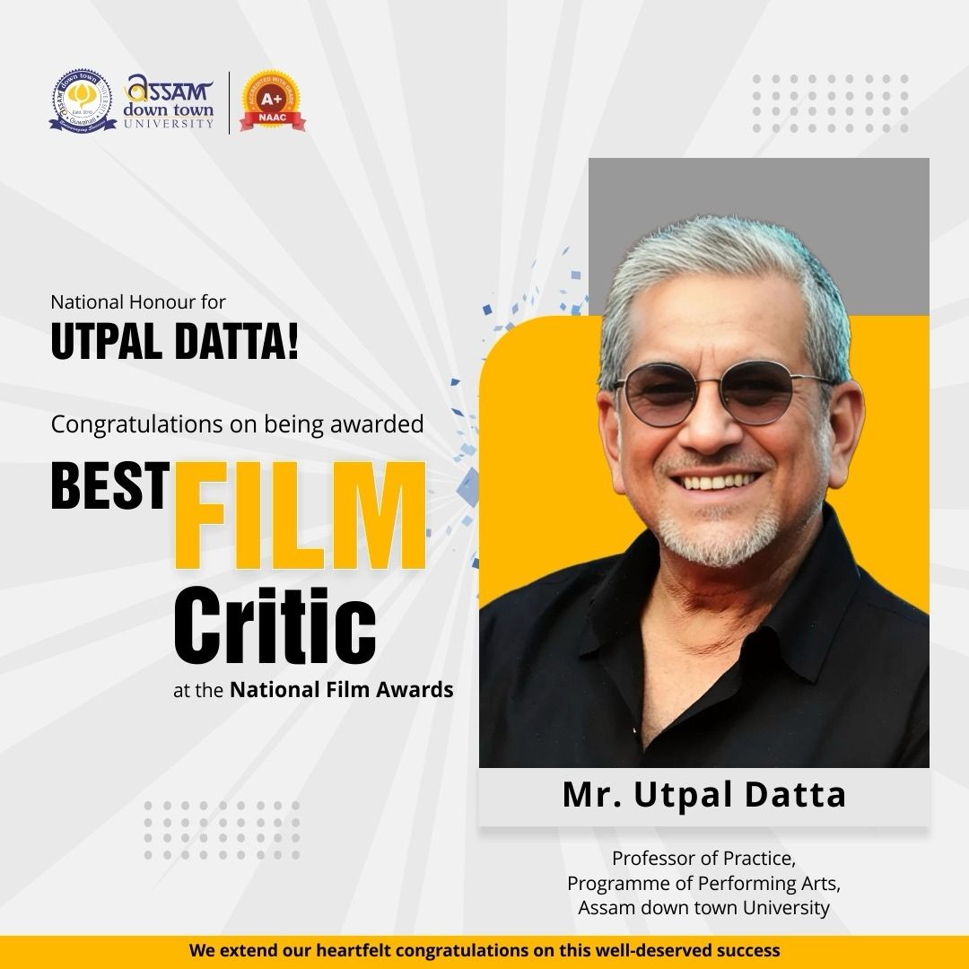 Mr. Utpal Datta Honoured with Best Film Critic Awa...