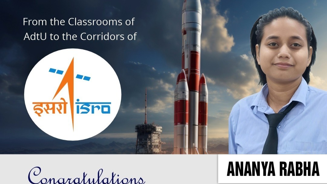 MBA student Ananya Rabha (Batch 2023–25) selecte...