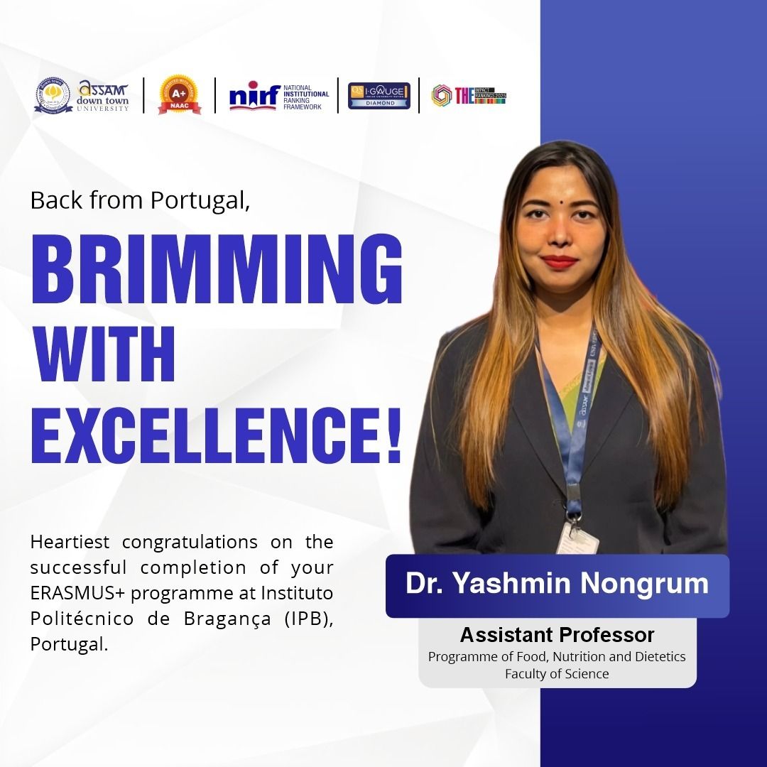 Dr. Yashmin Nongrum Completes Prestigious ERASMUS+...