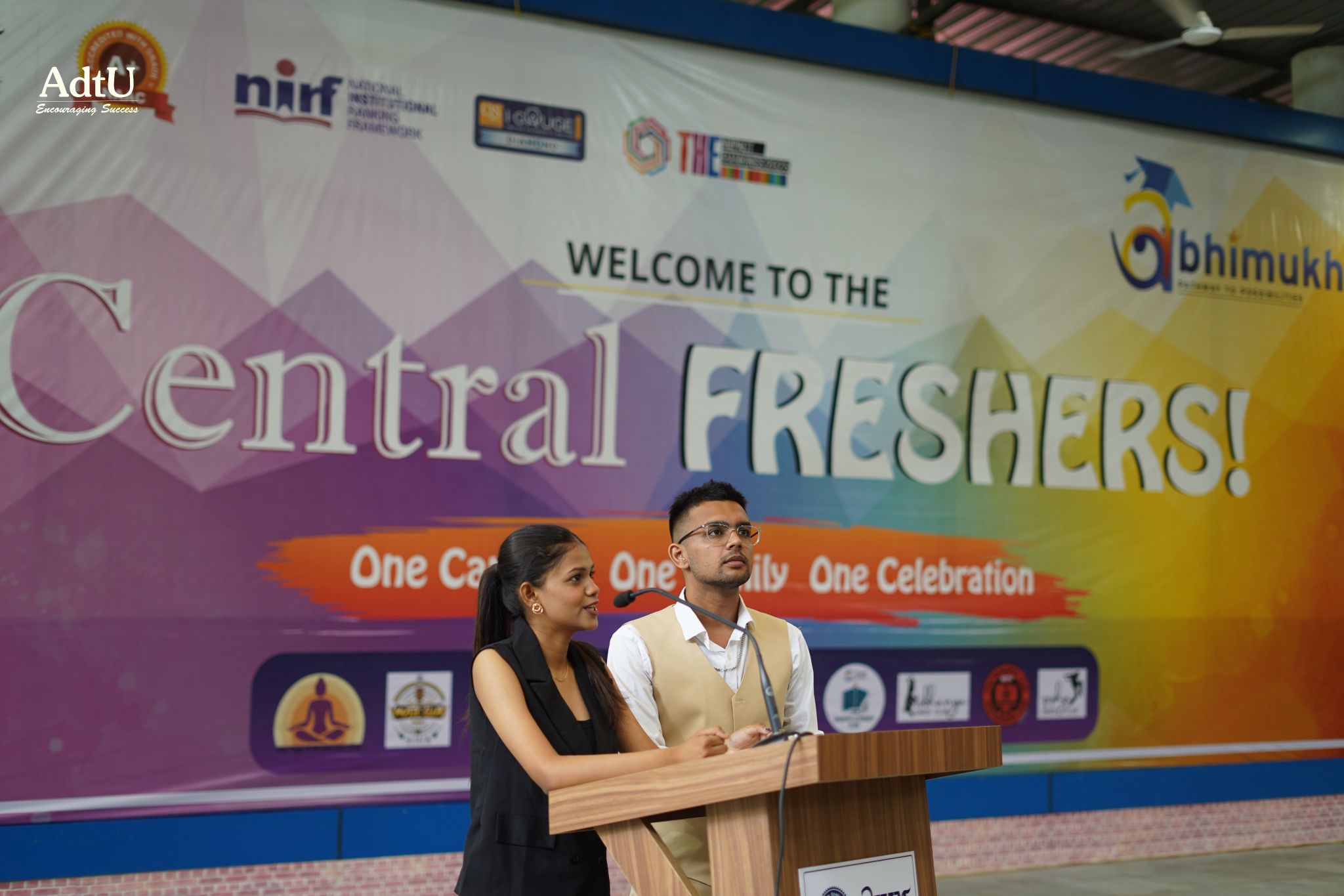 Central Freshers 2025 concludes with inspiring add...
