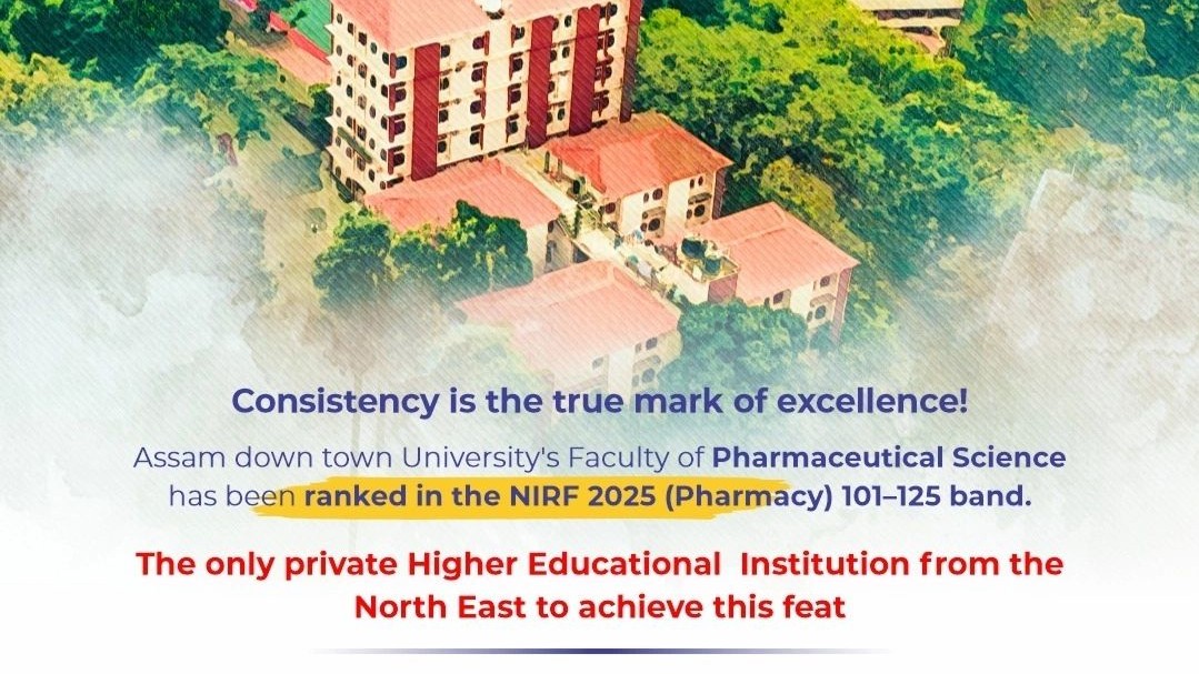 Assam down town University’s Faculty of Pharmace...