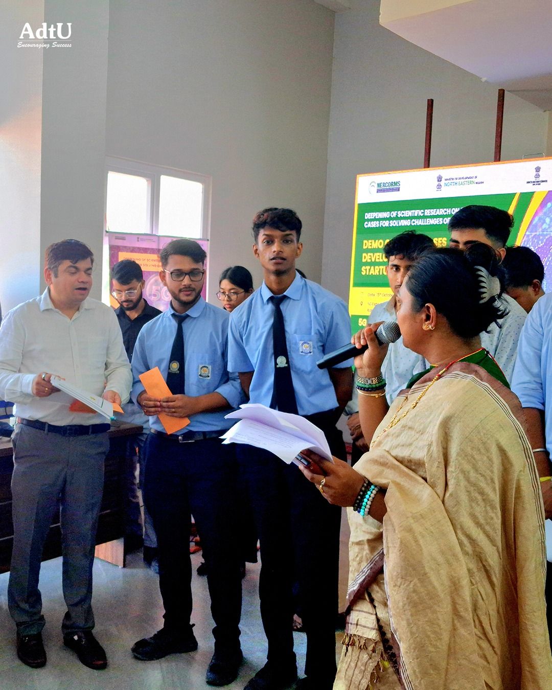 Students Present Innovative 5G-Enabled School Mana...