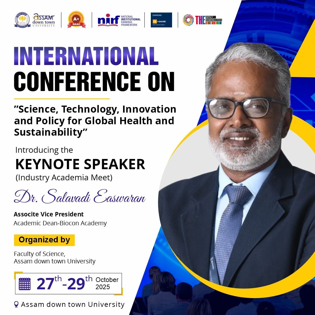 Prof. Salavadi Easwaran to Keynote Industry Academ...