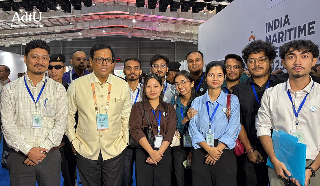 Team AdtU Participates in India Maritime Week 2025...