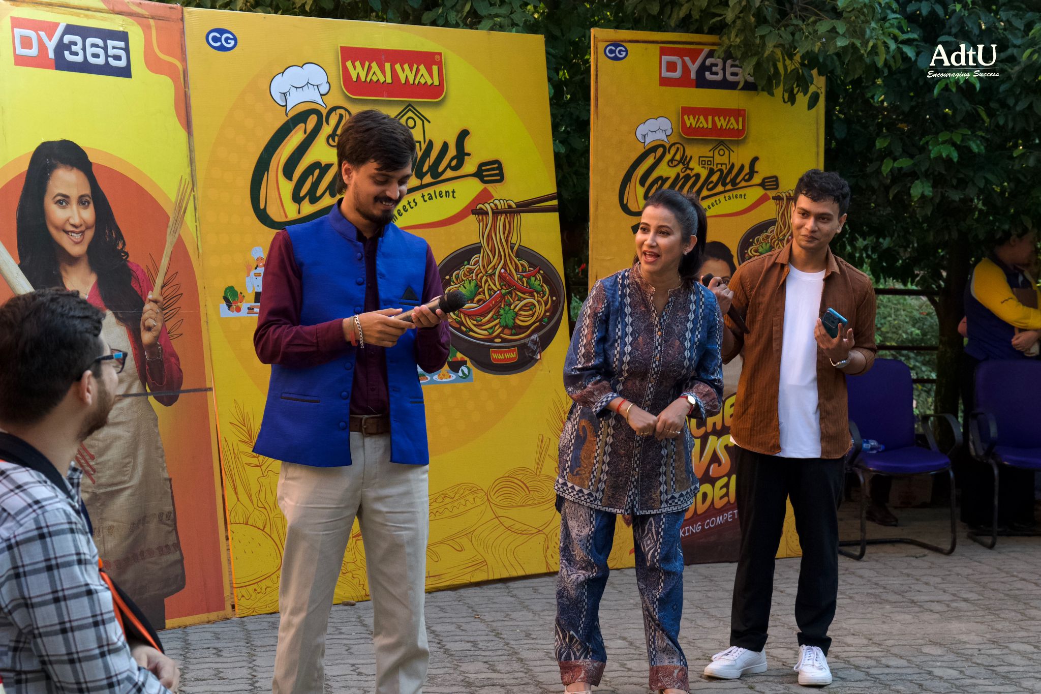 Campus Comes Alive with Celebrity Visit and a Fun-...