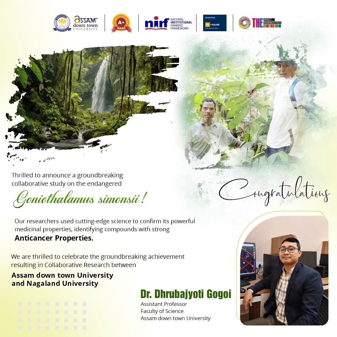 Researchers from Nagaland University and Assam dow...