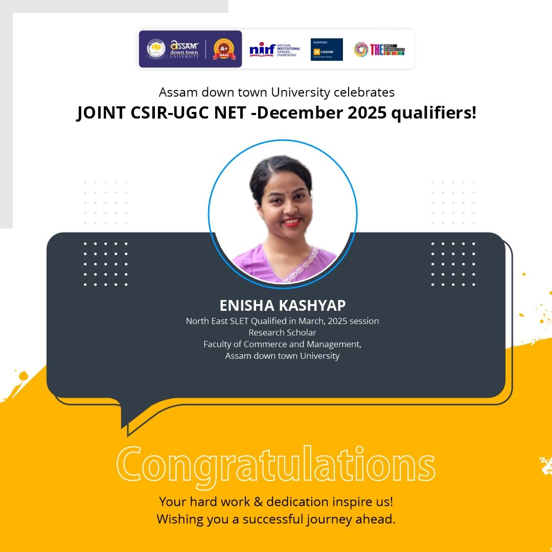 Student Enisha Kashyap Qualifies CSIR-UG...