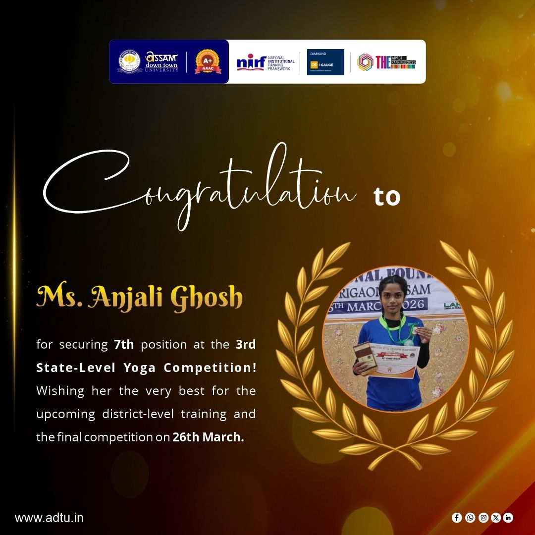 Ms. Anjali Ghosh Shines at State-Level Yoga Compet...