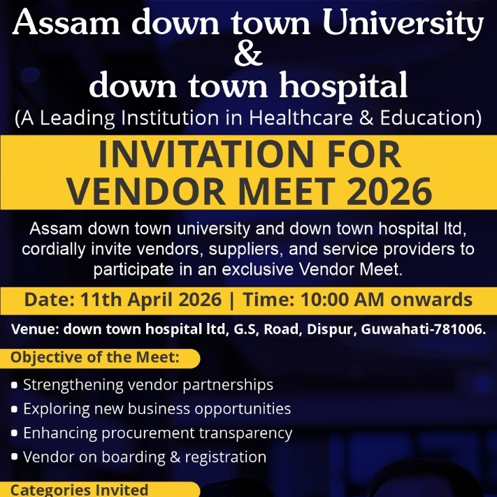 Invitation for Vendor Meet 2026