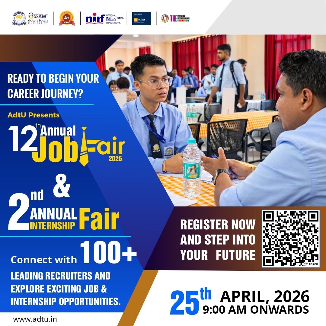 12th Annual Job Fair & 2nd Internship Fair on Apri...