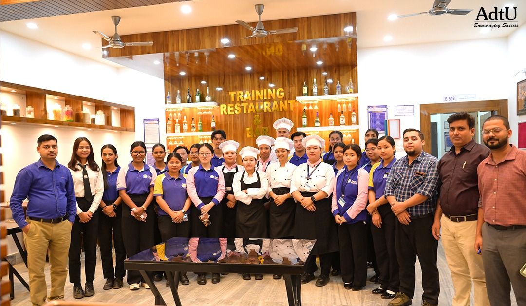 Students engage in hands-on food and beverage acti...