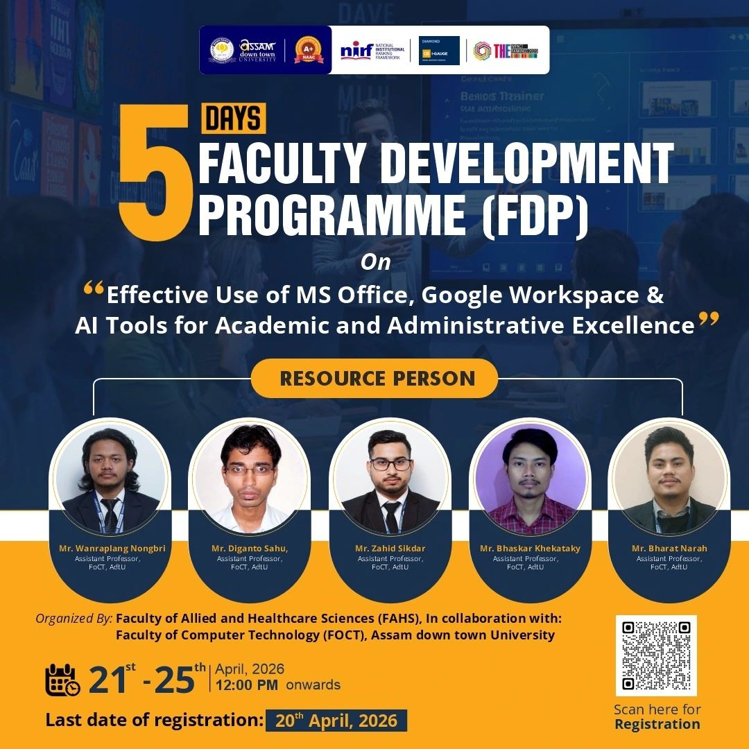 5-Day Faculty Development Programme on MS Office, ...