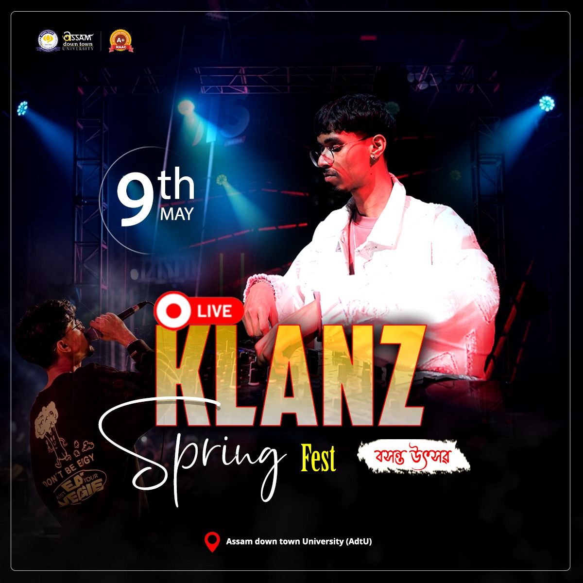Spring Fest Ignites as DJ KLANZ Set to Deliver Hig...