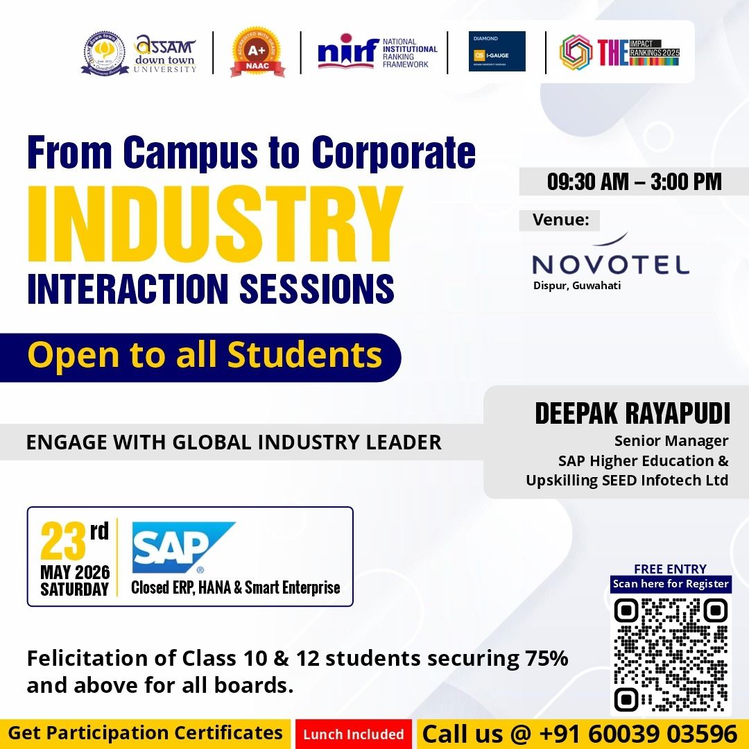 SAP to Host Industry Interaction Session on ERP, H...
