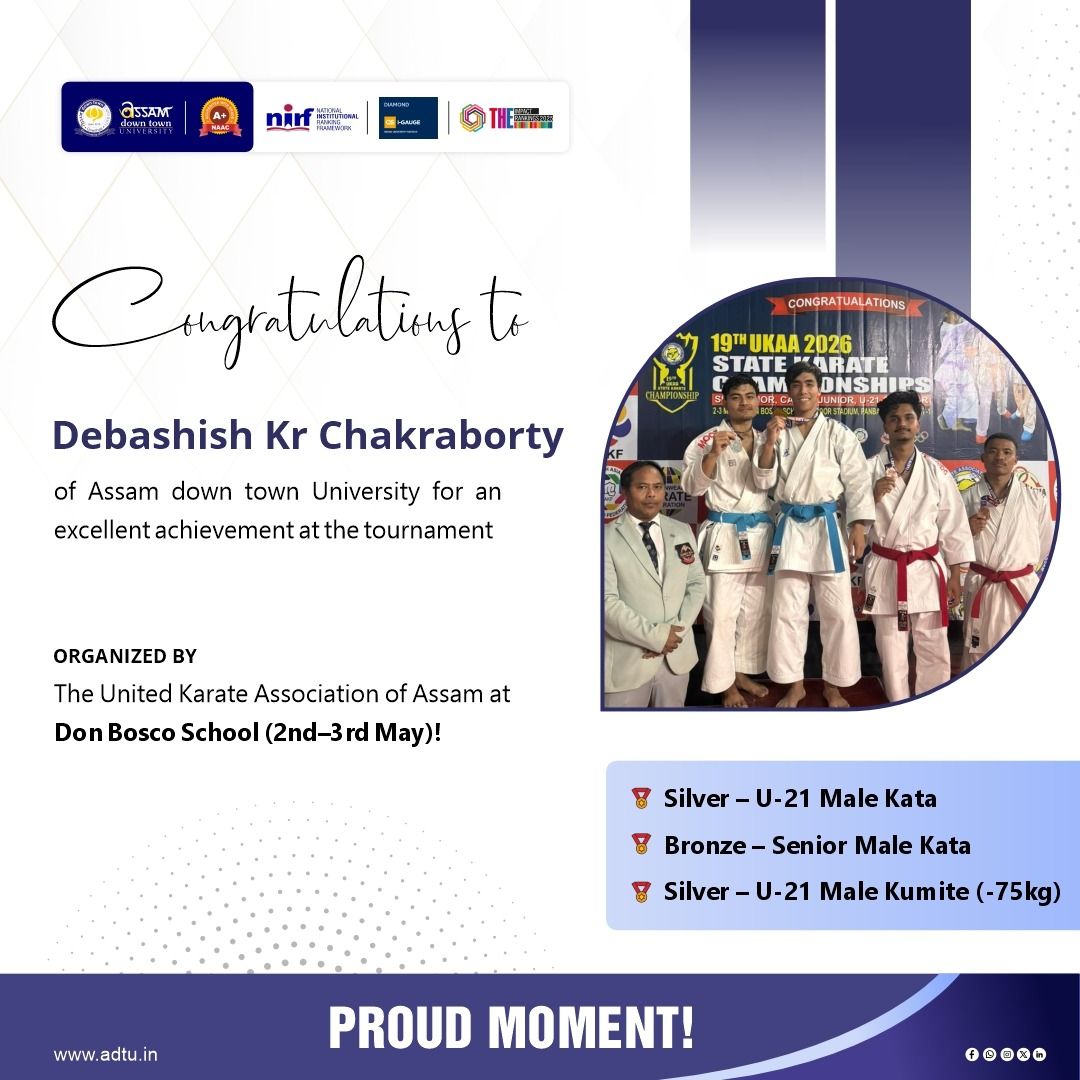 Debashish Kr Chakraborty Wins Two Silver and One B...