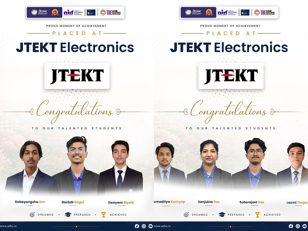 Students Secure Placements at JTEKT India Ltd., Ma...